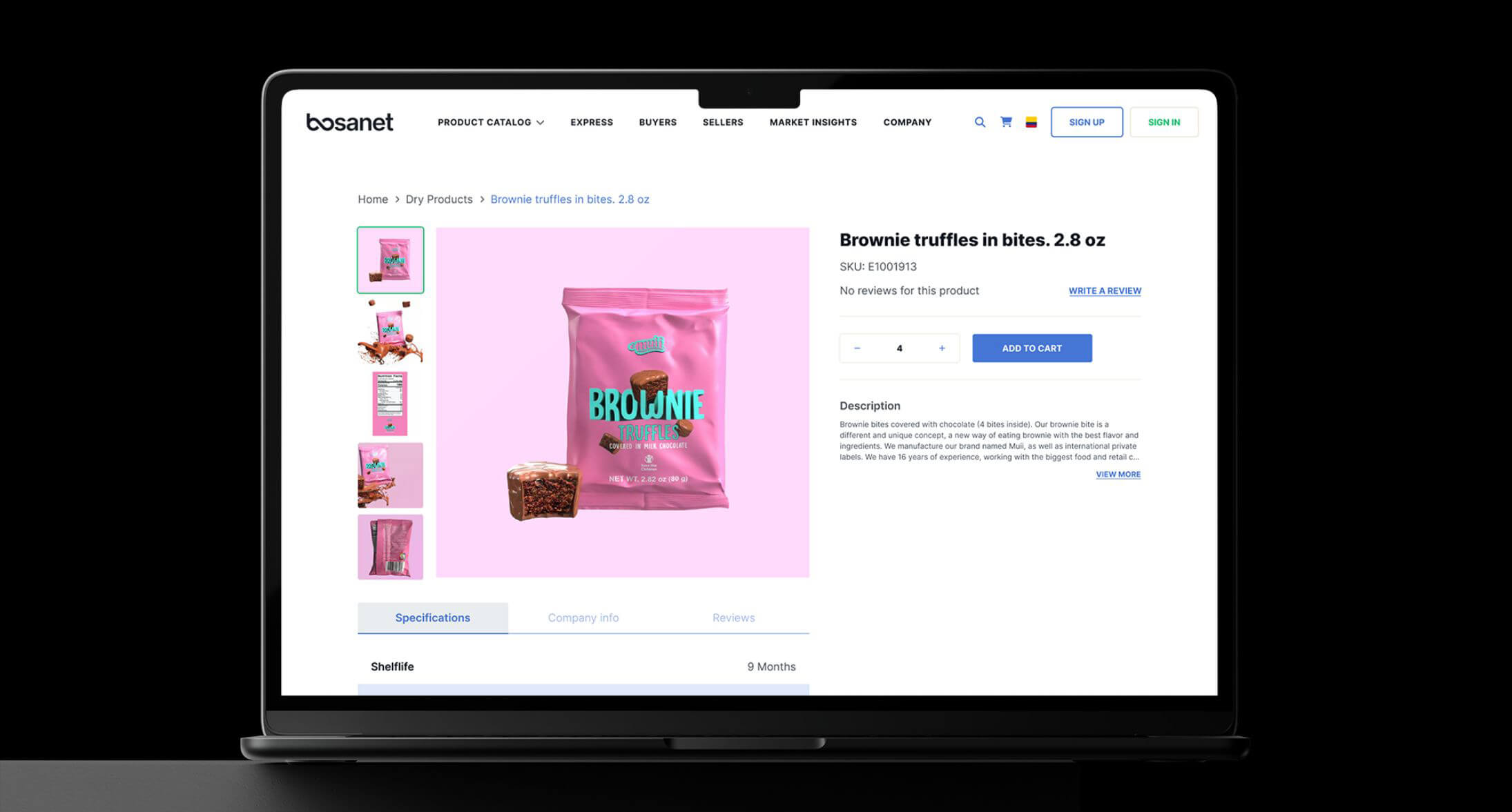 brownie truffles in bites